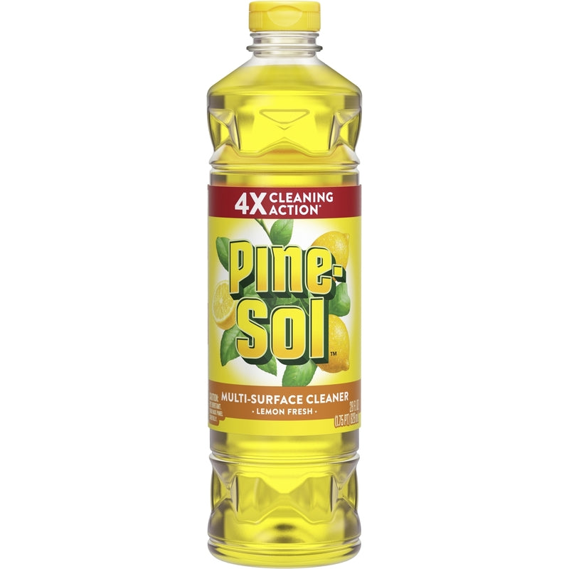 Pine-Sol Lemon Fresh Scent Multi-Surface Cleaner Liquid 28 oz