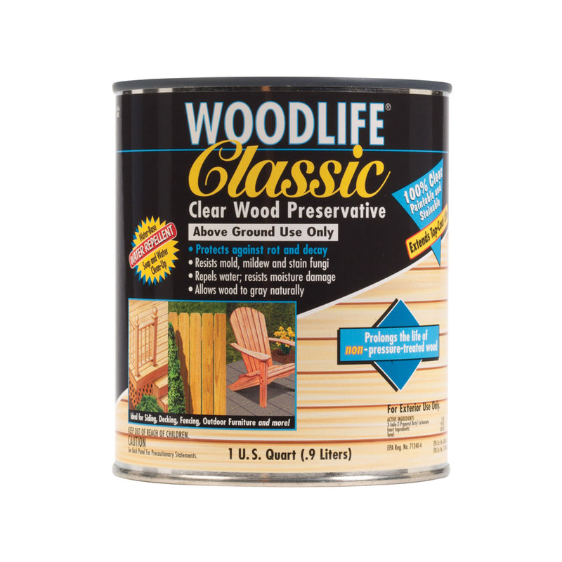 Wolman Woodlife Clear Water-Based Wood Preservative 1 qt