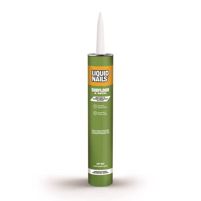 Liquid Nails Subfloor & Deck Acrylic Latex Construction Adhesive 10 oz