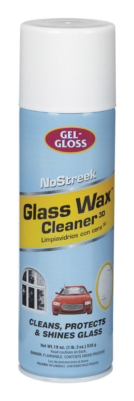 Gel-Gloss NoStreek No Scent Glass Cleaner 19 oz Spray