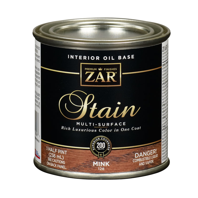 ZAR Semi-Transparent Mink Oil-Based Polyurethane Wood Stain 0.5 pt