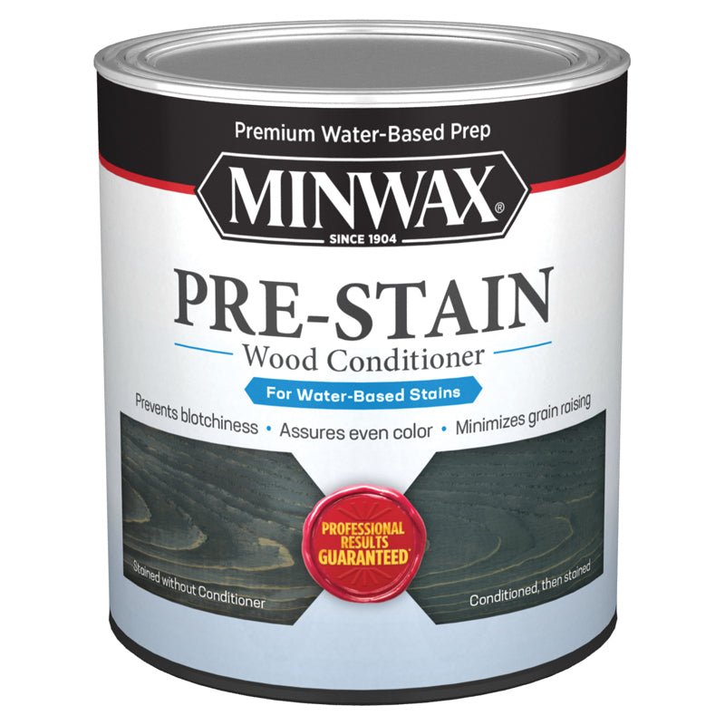 Minwax Water-Based Pre-Stain Wood Conditioner Water-Based Pre-Stain Wood Conditioner 1 qt