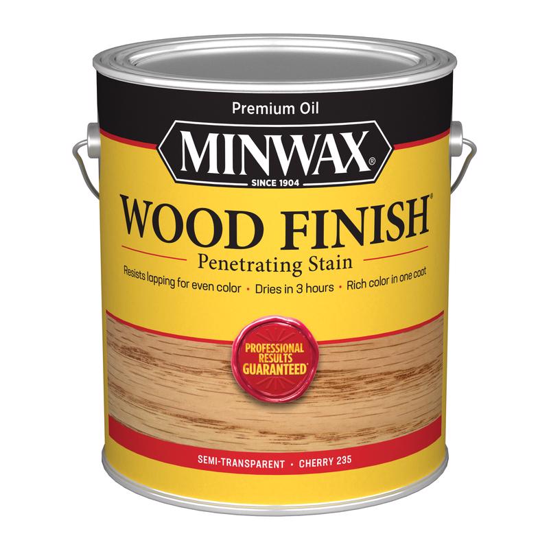 Minwax Wood Finish Semi-Transparent Cherry Oil-Based Penetrating Stain 1 gal