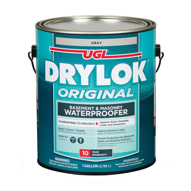 Drylok Flat Gray Latex Masonry Waterproof Sealer 1 gal