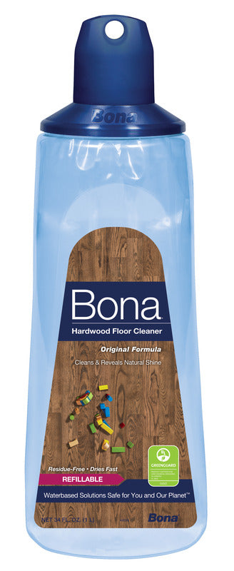 Bona No Scent Floor Cleaner Refill Liquid 34 oz