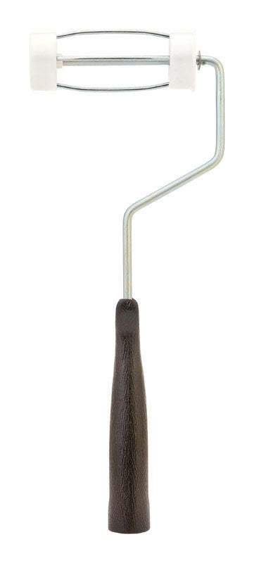 Linzer 4 in. W Jumbo Mini Paint Roller Frame Threaded End