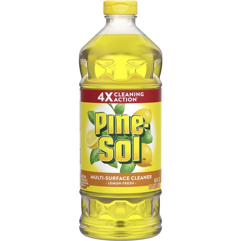 Pine-Sol Lemon Fresh Scent Multi-Surface Cleaner Liquid 48 oz