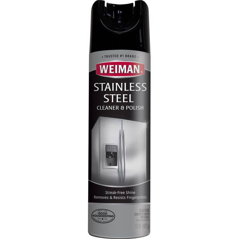Weiman Floral Scent Stainless Steel Cleaner & Polish 17 oz Spray
