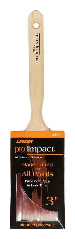 Linzer Pro Impact 3 in. Flat Paint Brush