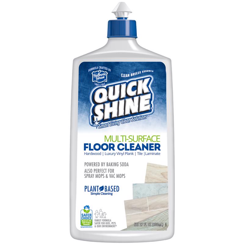 Holloway House Quick Shine Fresh Scent Multi-Surface Floor Cleaner Liquid 27 oz