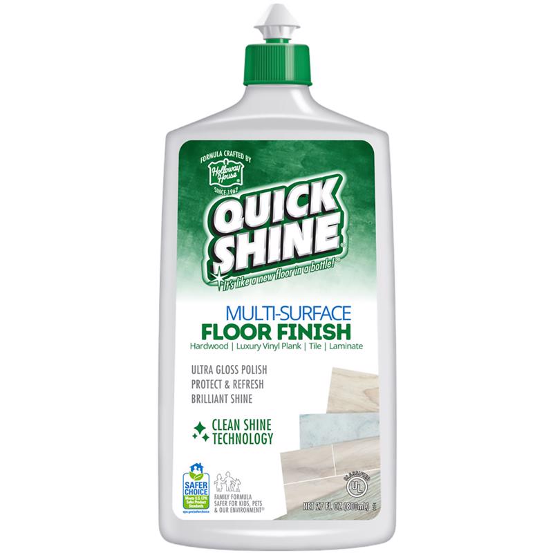 Quick Shine Gloss Floor Finish Liquid 27 oz