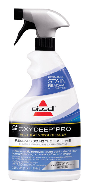 Bissell Oxy Deep Pro No Scent Stain Remover 22 oz Liquid