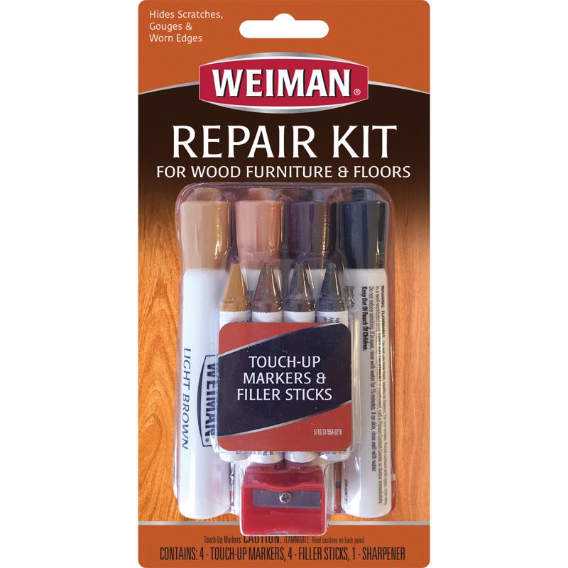 Weiman No Scent Wood Furniture and Floor Repair Kit 9 oz Stick