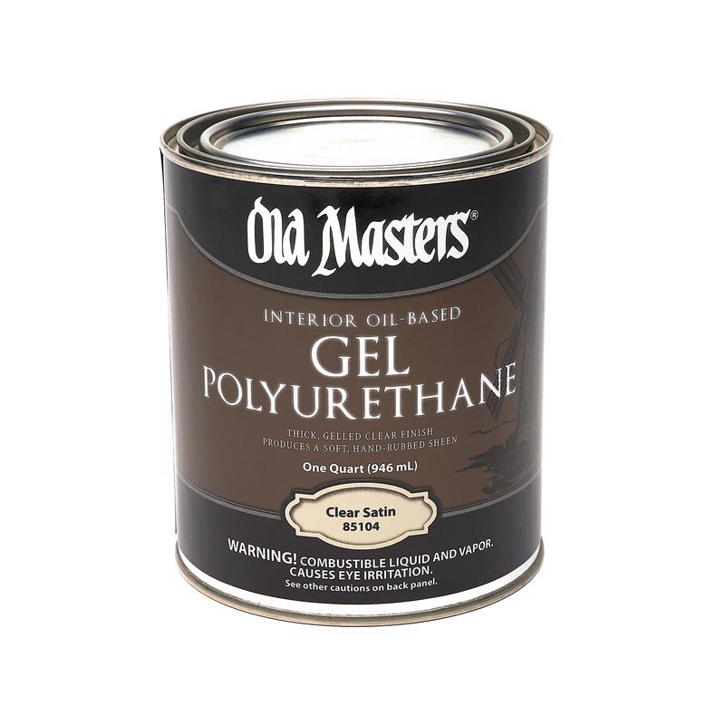 Old Masters Satin Clear Oil-Based Polyurethane 1 qt