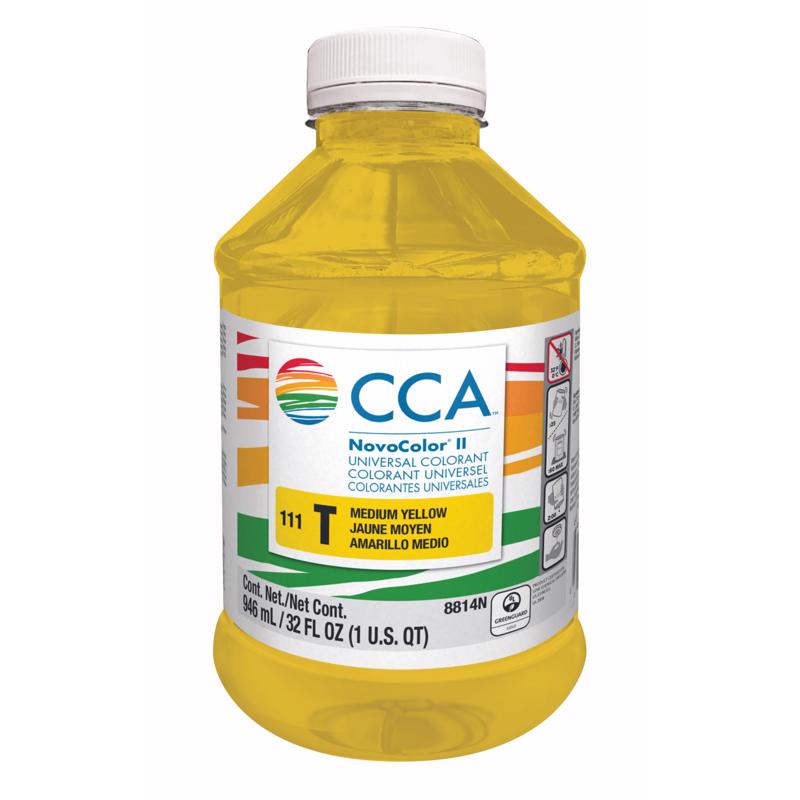 CCA NovoColor II Medium Yellow Paint Colorant 1 qt