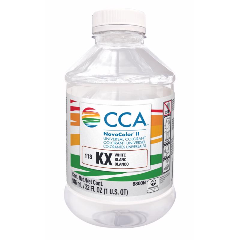 CCA NovoColor II White Paint Colorant 1 qt
