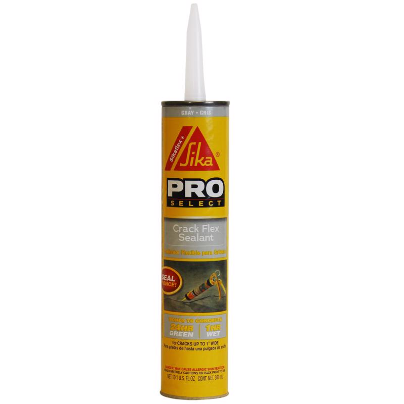 Sika Pro Select Gray Polyurethane Construction Caulk Sealant 10.1 oz