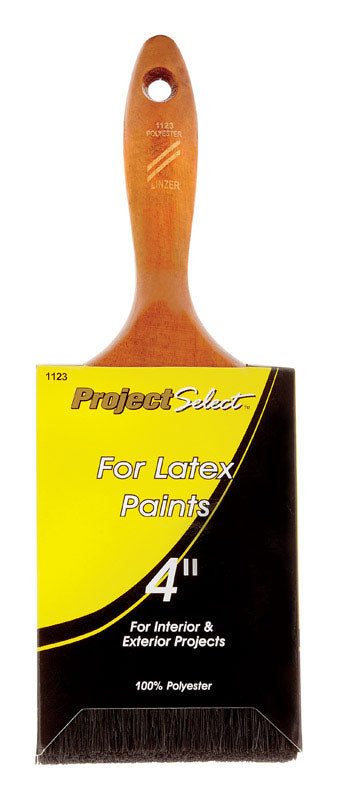 Linzer Project Select 4 in. Flat Paint Brush