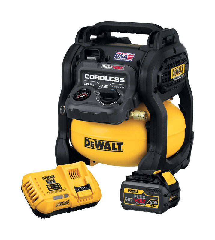 DeWalt 2.5 gal Pancake Portable Air Compressor 135 psi 0.4 HP