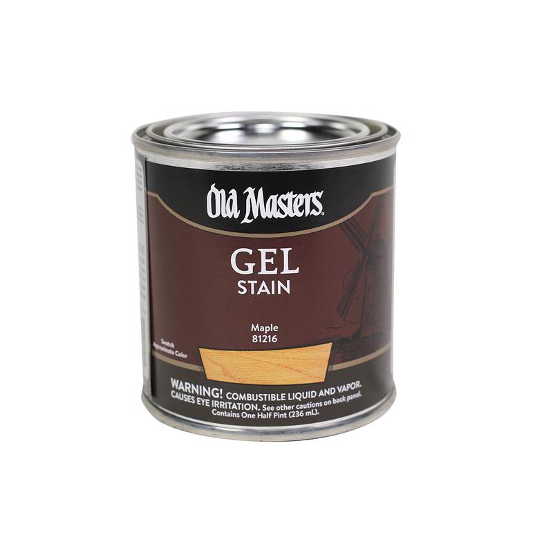 Old Masters Semi-Transparent Maple Oil-Based Alkyd Gel Stain 0.5 pt