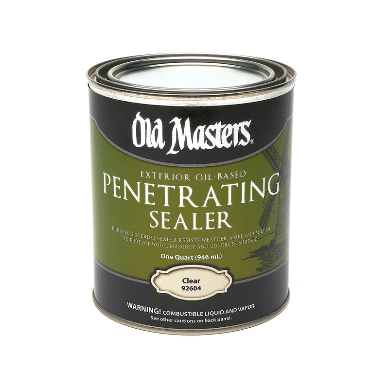 Old Masters Clear Oil-Based Penetrating Sealer 1 qt