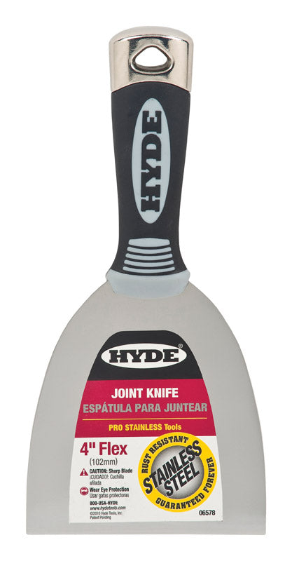 Hyde Pro Stainless Steel Joint Knife 1 in. H X 4 in. W X 8 in. L