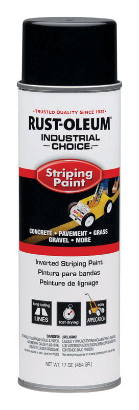 Rust-Oleum Industrial Choice Black Field Marking Paint 18 oz