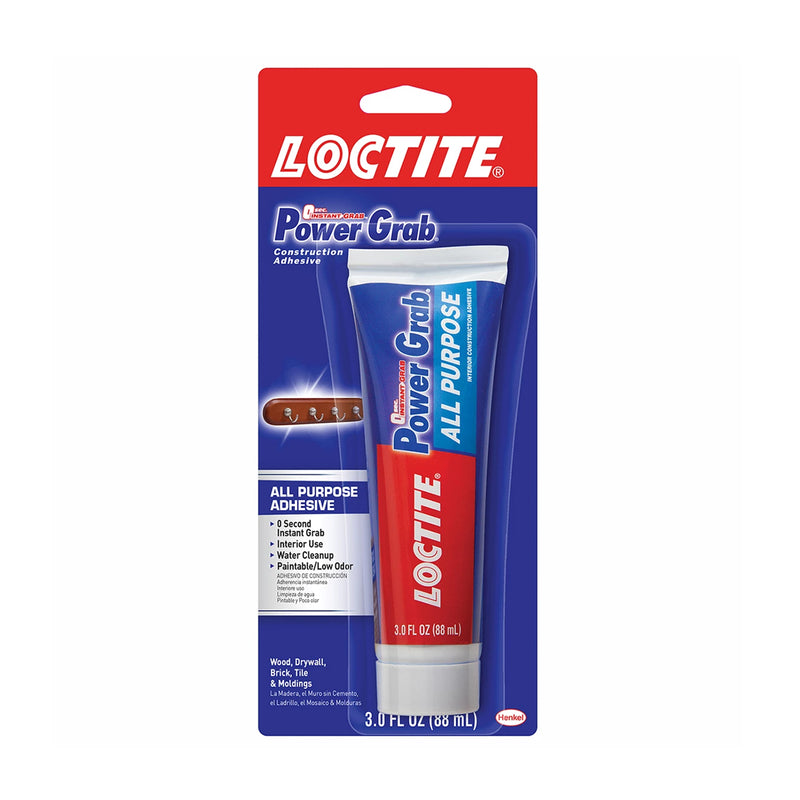Loctite Power Grab Express All Purpose Synthetic Latex Construction Adhesive 3 oz
