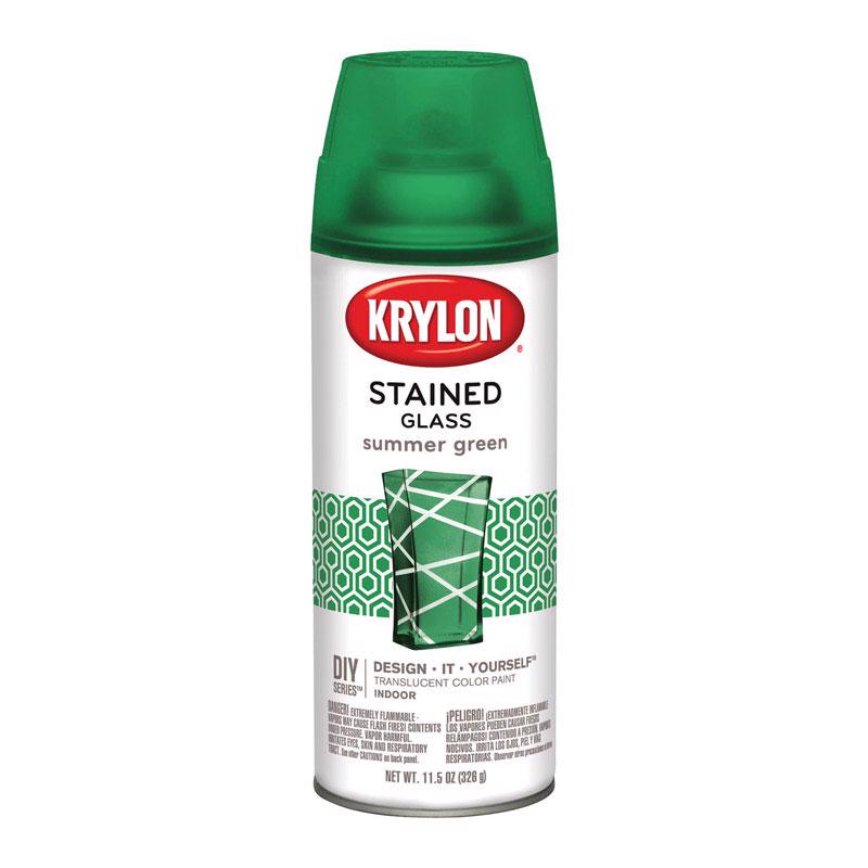 Krylon Stained Glass Summer Green Spray Paint 11.5 oz