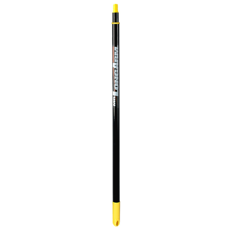 Mr. LongArm Twist-Lok Telescoping 2-4 ft. L X 1 in. D Steel Extension Pole Black