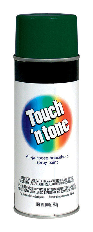 Rust-Oleum Touch n Tone Gloss Hunter Green Spray Paint 10 oz