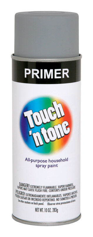 Rust-Oleum Touch n Tone Flat Flat Gray Primer Spray Paint 10 oz