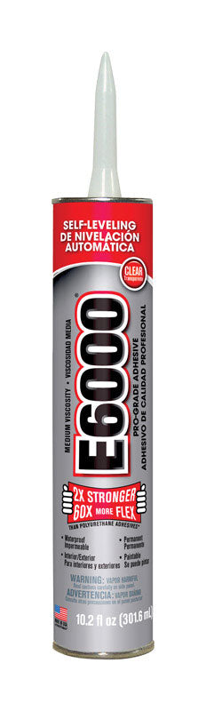 E6000 Polyurethane Industrial Adhesive 10.2 oz