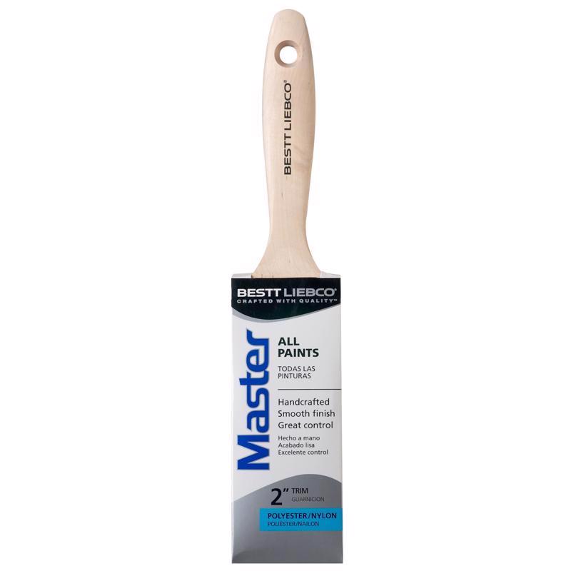 Bestt Liebco Master 2 in. Round Trim Paint Brush