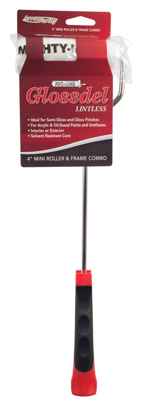 ArroWorthy ProLine Glossdel 4 in. W Mini Paint Roller Frame Threaded End