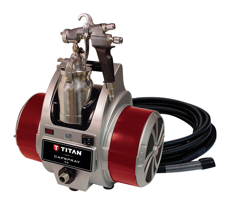 Titan Capspray 95 9.5 psi Steel HVLP Paint Sprayer