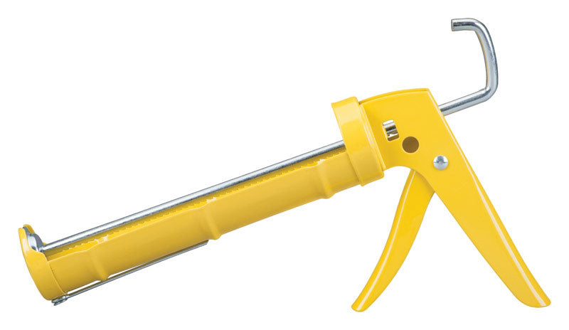 Dripless Professional Metal Ratchet Rod Cradle Caulking Gun