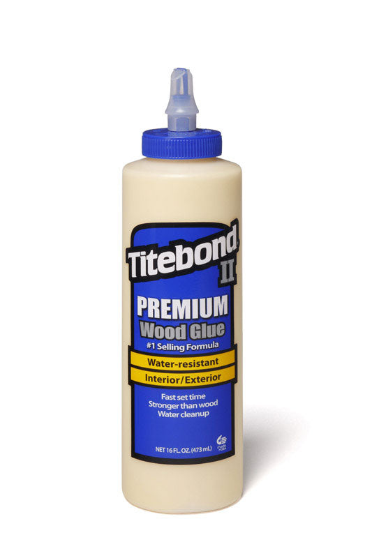 Titebond II Premuim Cream Wood Glue 16 oz