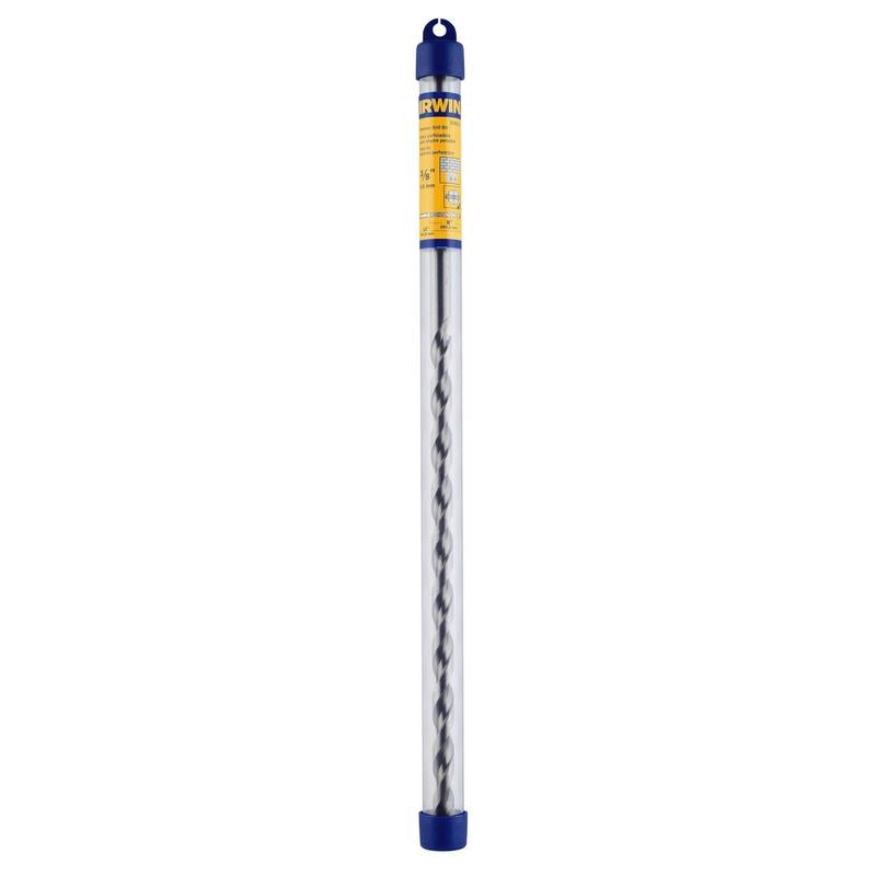 Irwin 3/8 in. X 12 in. L High Speed Steel Masonry Drill Bit Set Straight Shank 1 pc