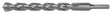 Irwin 1 in. X 12 in. L High Speed Steel Masonry Drill Bit Straight Shank 1 pc