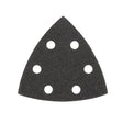 Milwaukee 3-1/2 in. Silicon Carbide 80 Grit Triangular Sanding Paper 6 pk