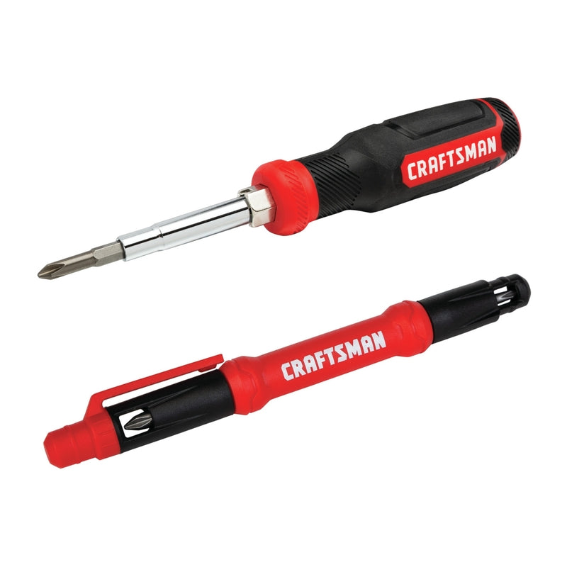 Craftsman 6-in-1 Screwdriver/4-Way Pen 10 pc