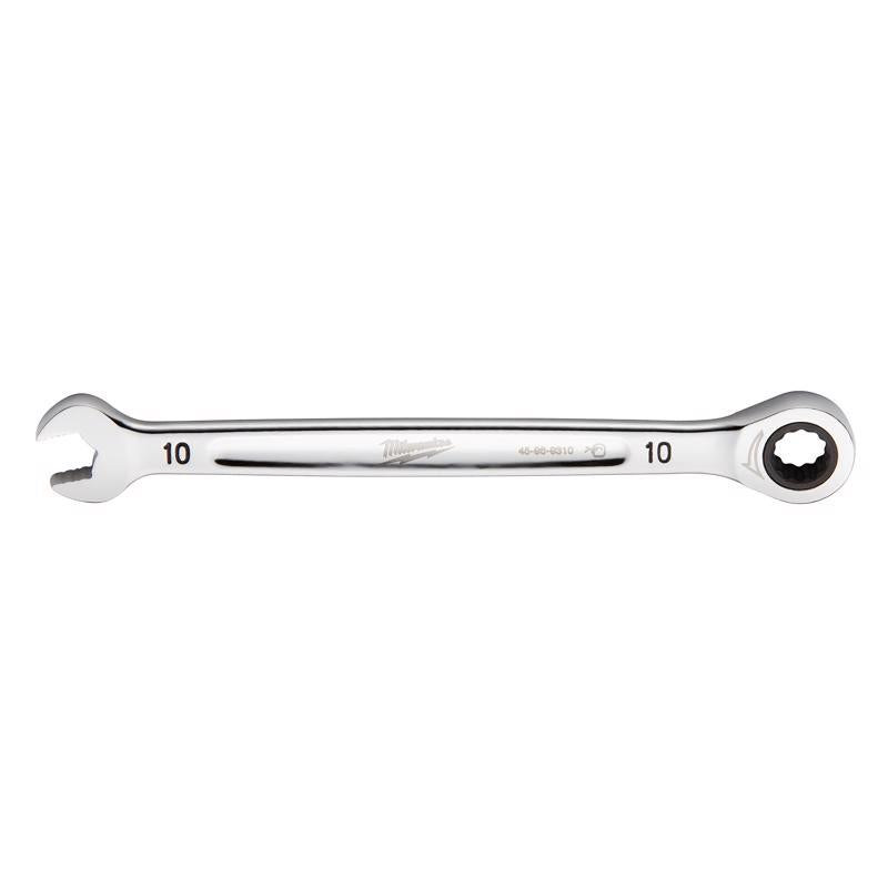 Milwaukee 10 mm X 10 mm 12 Point Metric Combination Wrench 0.89 in. L 1 pc