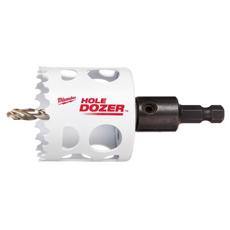 Milwaukee Hole Dozer 2 in. Bi-Metal Hole Saw with Arbor and Pilot Bit 1 pk