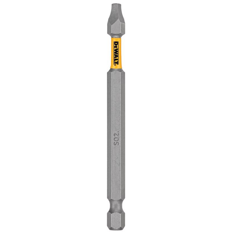DeWalt Max Fit Square #2 X 3.5 in. L Screwdriver Bit Steel 1 pk