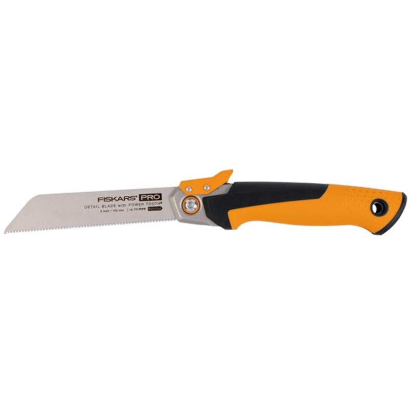 Fiskars 6 in. Folding Pull Saw 19 TPI Flush Cut 1 pc