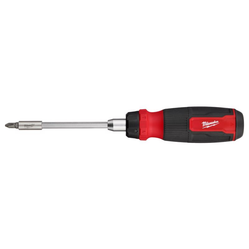 Milwaukee Hex Shank 14-in-1 Ratcheting Multi-Bit Screwdriver 10.12 in. 1 pc