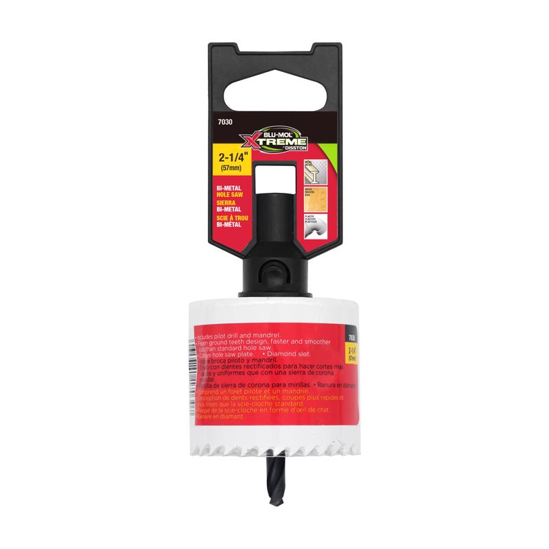 Blu-Mol Xtreme 2-1/4 in. Bi-Metal Hole Saw 1 pk