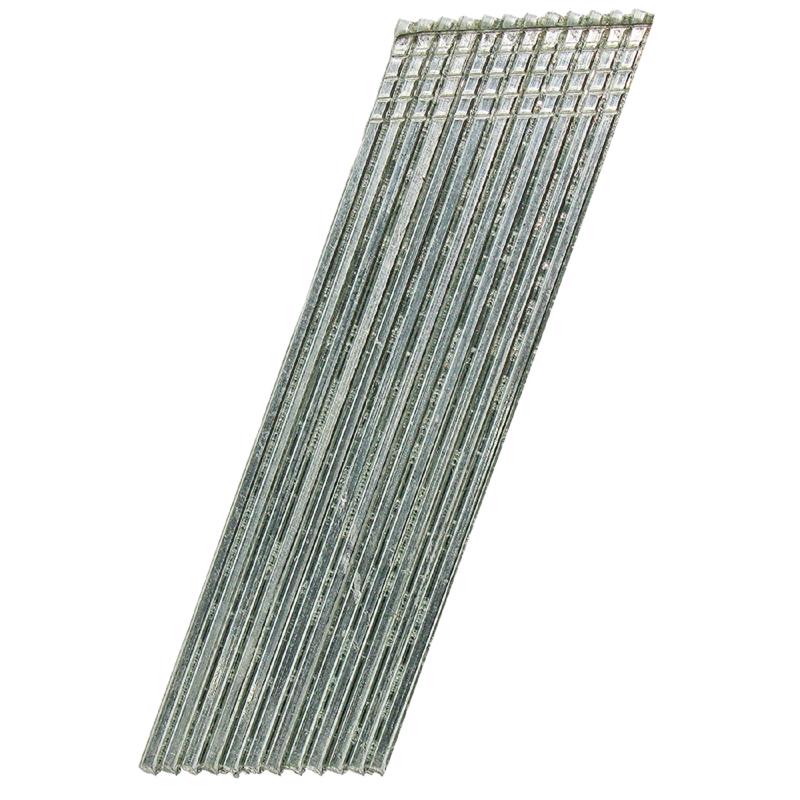 Grip-Rite Prime Guard 2-1/2 in. L X 16 Ga. Angled Strip Electro Galvanized Finish Nails 2000 pk