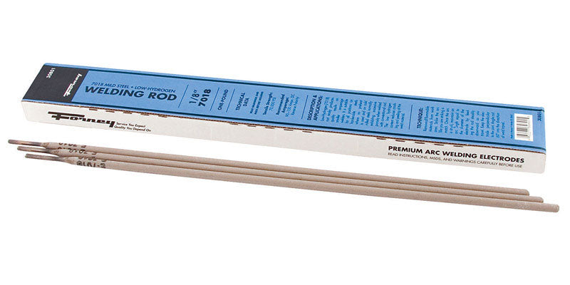 Forney 1/8 in. D X 15.2 in. L E7018 Mild Steel Welding Rods 84000 psi 1 lb 1 pk